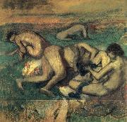 Edgar Degas Baigneuses USA oil painting artist